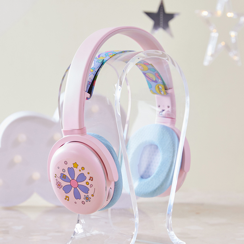 Children's Bluetooth Headphones For Students Ear Protection Online Learning Noise Reduction With Microphone English Listening Gift